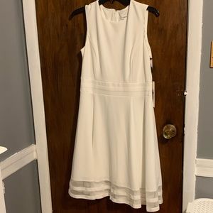 White Calvin Klein Dress